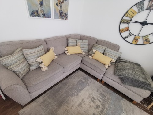 Oak furniture land grey corner - oak,