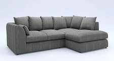 corner sofa jumbo cord & 3+2