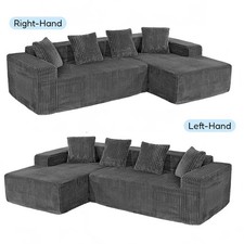 Jumbo Cord L-Shaped Corner