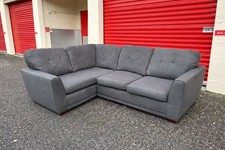 DFS Corner Sofa Dark Grey -